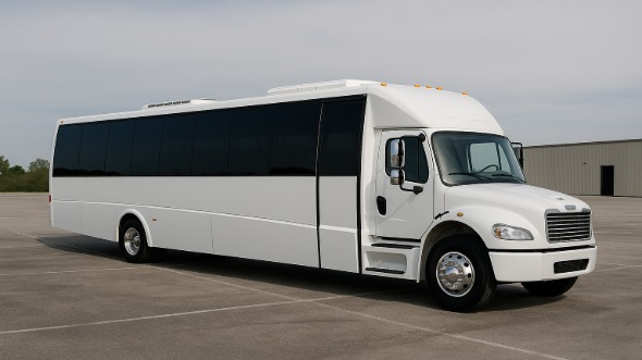 Exterior of Charter Bus Company Charlotte's 15 Passenger Minibus in Charlotte