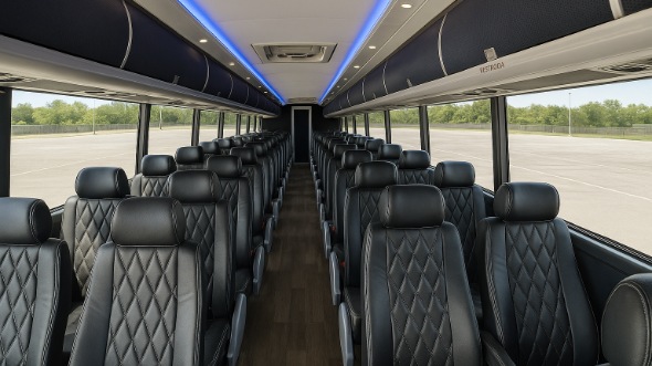 huntersville 50 passenger charter bus rental