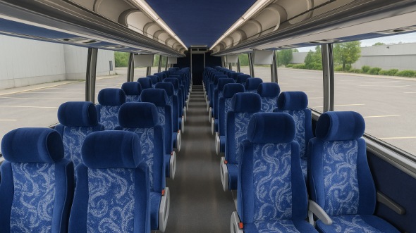 huntersville 56 passenger charter bus