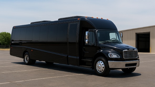 huntersville private bus rental